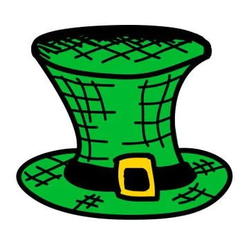 Vector sketch of a hat. Illustration