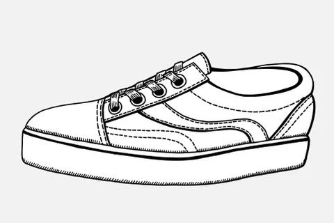 Vector Sketch Illustration Illustrazione stock