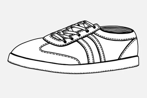 Vector Sketch Illustration Illustrazione stock