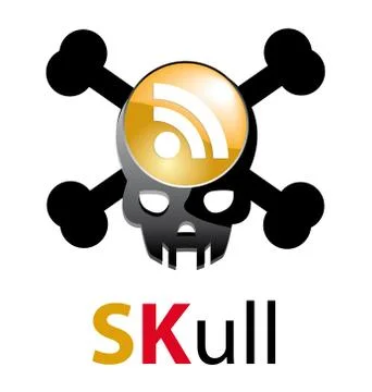 Vector skull Stock Illustration