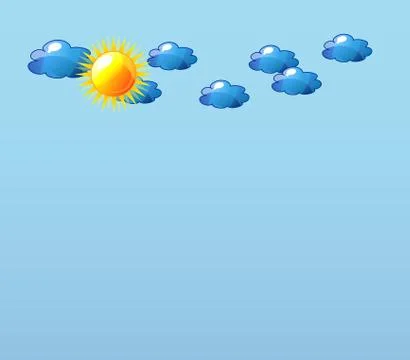 Vector sky Stock Illustration