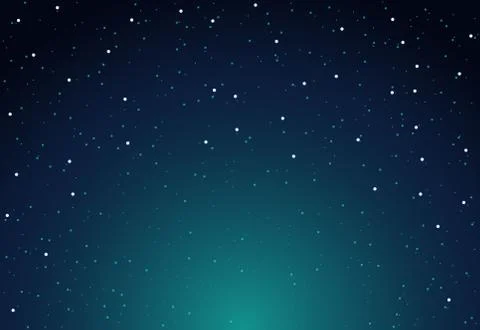 Vector sky star background night. Starry space universe wallpaper Stock Illustration
