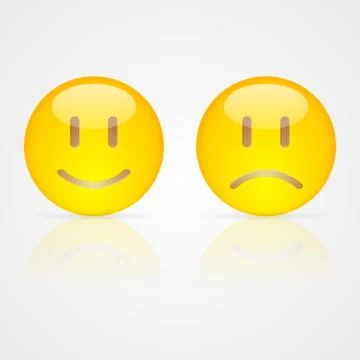 Vector smile set Stock Illustration