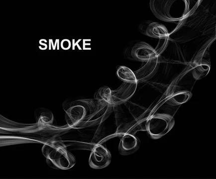 Vector Smoke background. Stock Illustration