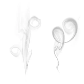 Vector smoke Stock Illustration