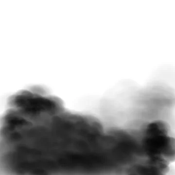 Vector smoke Stock Illustration