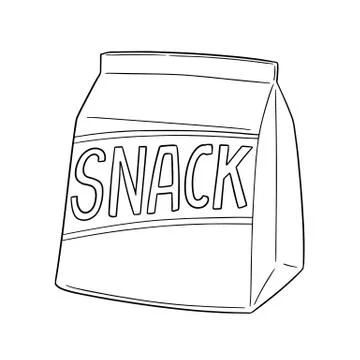 Vector of snack Stock Illustration