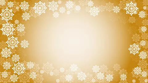 Vector. Snow covered window frame. Snow frame. Ice glass frozen window. Stock Illustration