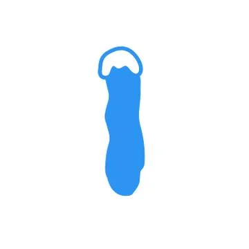Vector Snow Letter Logo I イラスト素材