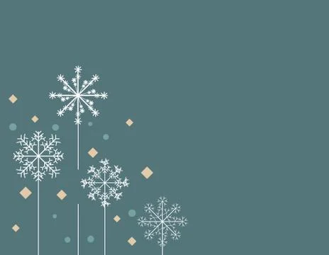 Vector snowalkers background Illustrazione stock