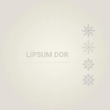 Vector snowalkers background Stock Illustration