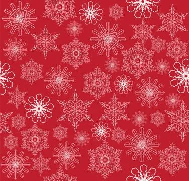 Vector snowflake background Stock Illustration