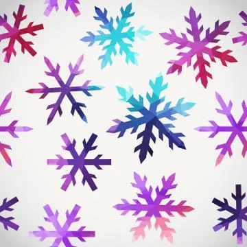 Vector snowflakes pattern. abstract snowflake of geometric shapes. christmas. 스톡 일러스트