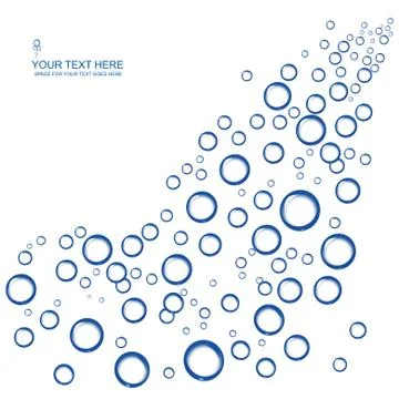 Vector soap bubble Stock Illustration