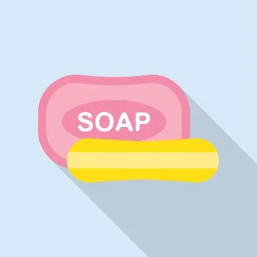 Vector soap icon Stock Illustration