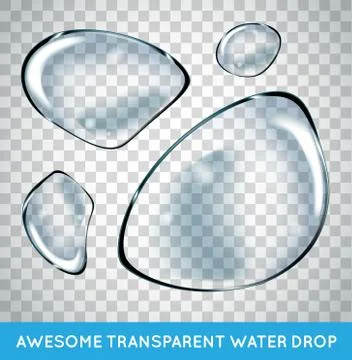 Vector Soap Water Bubbles Set. Transparent Isolated Realistic Design Elements Illustrazione stock