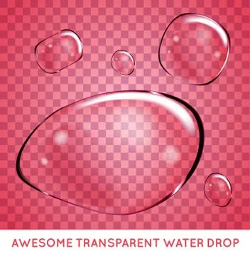 Vector Soap Water Bubbles Set. Transparent Isolated Realistic Design Elements 库存插图