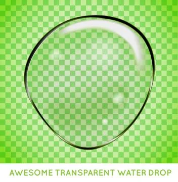 Vector Soap Water Bubbles Set. Transparent Isolated Realistic Design Elements Illustrazione stock
