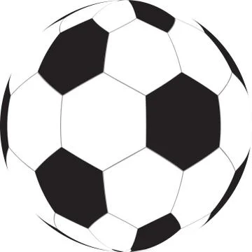 Vector soccer ball icon 스톡 일러스트