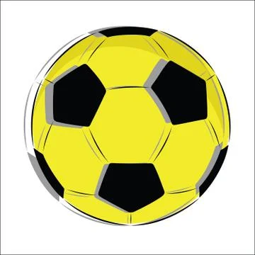 Vector Soccer ball Stock Illustration