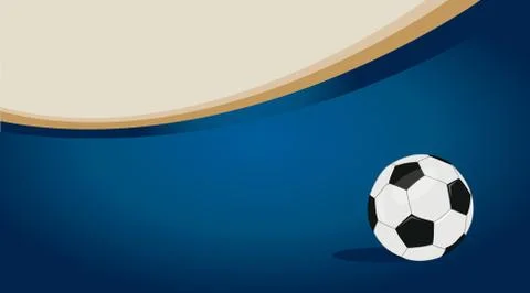 Vector soccer ball illustration Stock Illustration