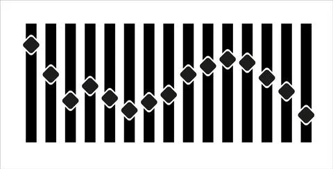 Vector sound waves. Audio Player. Audio equalizer technology, pulse musical Stock Illustration