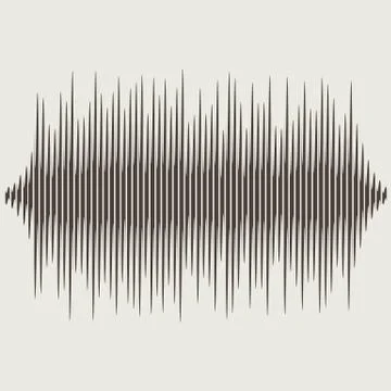 Vector sound waves set. Audio equalizer technology, pulse musical. Vector 스톡 일러스트