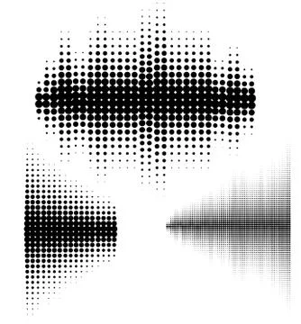 Vector sound waves set. Audio equalizer technology, pulse musical. Vector Stock-Illustration