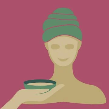 Vector for spa, massage Stock Illustration