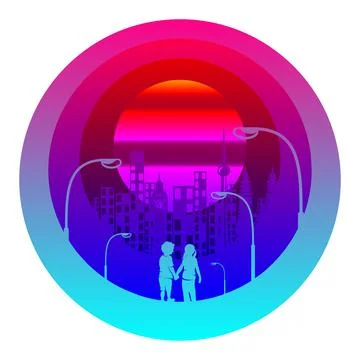 Vector space in paper art style Stock Illustration