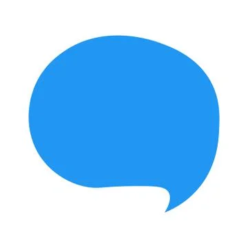 Vector speech bubble chat message vector illustration Illustrazione stock