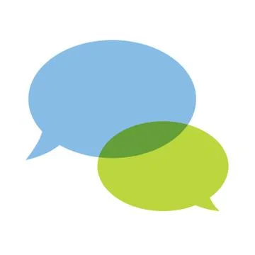 Vector of speech bubbles. Blank empty speech bubbles 스톡 일러스트