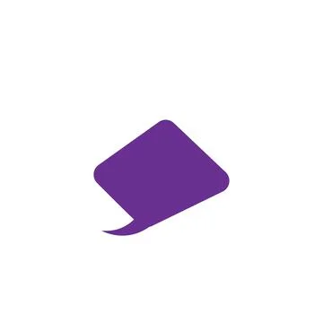 Vector speech bubbles in flat design icon イラスト素材