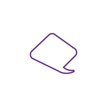 Vector speech bubbles in flat design icon イラスト素材
