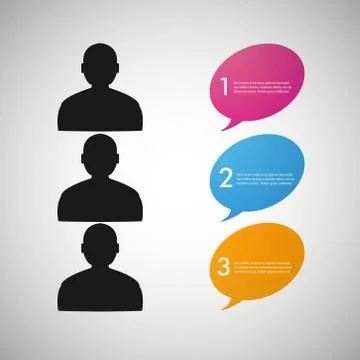 Vector speech dialog people eps Stock Illustration