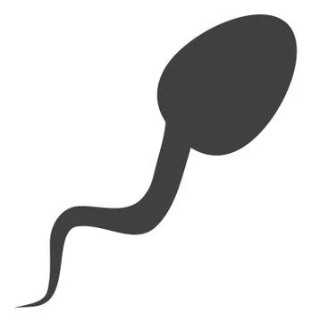 Vector Sperm Cell Icon Stock-Illustration