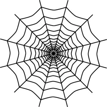 Vector spider web icon illustration design Stock Illustration