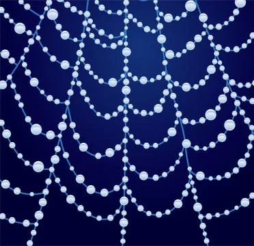 Vector spider web Stock Illustration