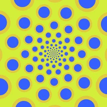 Vector spiral. Spiral. The concentric circles. The silhouette of the spiral. Stock-Illustration