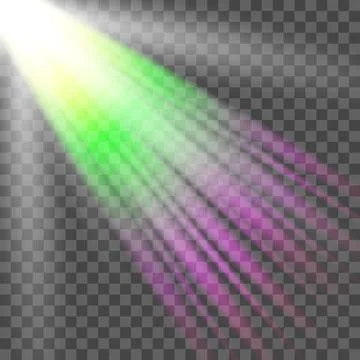 Vector spotlight. Light effect Stock Illustration