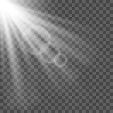 Vector spotlight. Light effect Illustrazione stock