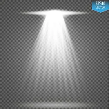 Vector Spotlights. Scene. Light Effects Stock Illustration