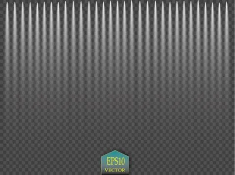 Vector Spotlights. Scene. Light Effects Stock Illustration