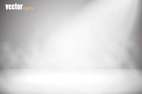 Vector Spotlights. Scene. Light Effects. Glow light effect Stock Illustration