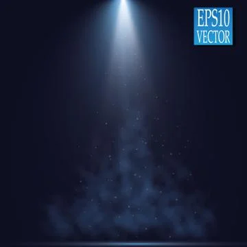 Vector Spotlights. Scene. Light Effects. Glow light effect Stock-Illustration