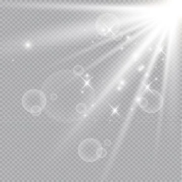 Vector Spotlights. Scene. Light Effects. Stock Illustration