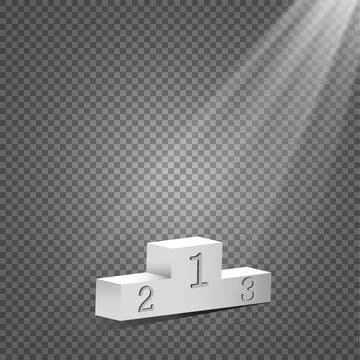 Vector Spotlights. Scene. Light Effects. Glow light effect Illustrazione stock