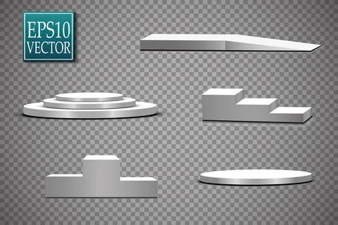 Vector Spotlights. Scene. Light Effects. Illustrazione stock