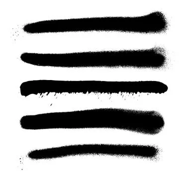 Vector spray paint splatter texture. Stock Illustration