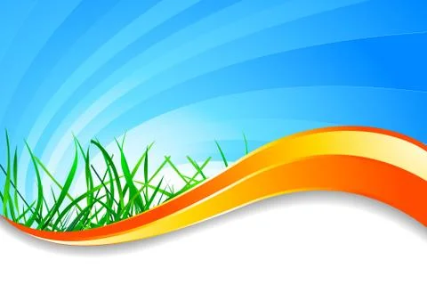 Vector spring background Stock Illustration